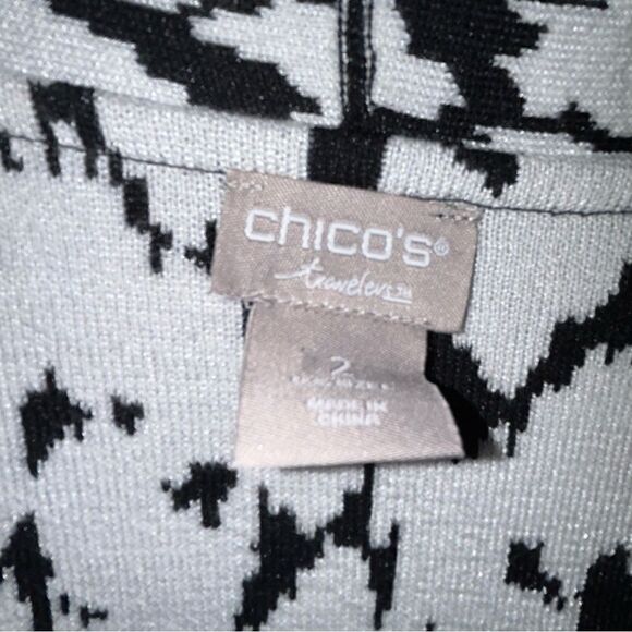 Chico’s Travelers Open Front Cardigan Sweater Chicos - Picture 3 of 5